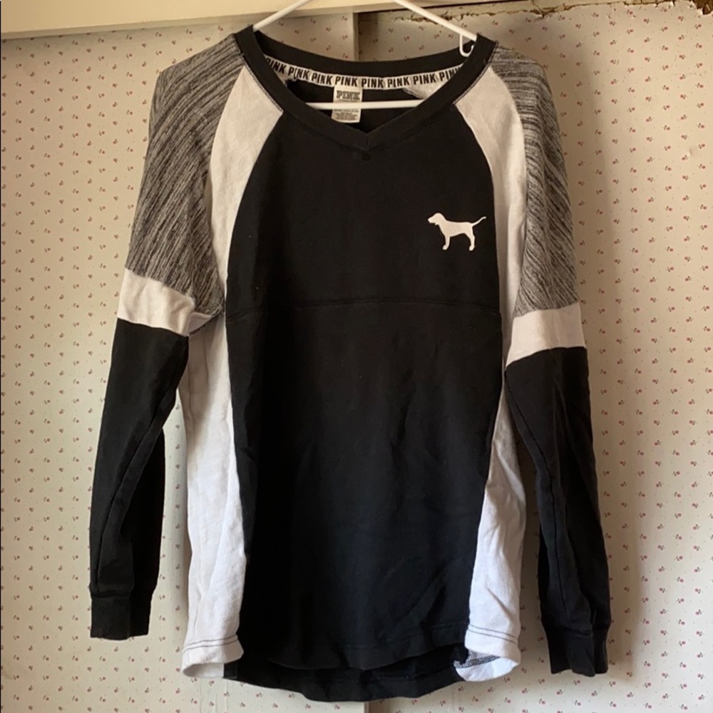 Cute Long Sleeve Pink Top